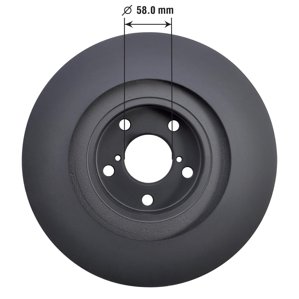 Gold Disc Brake Rotor 34203DG