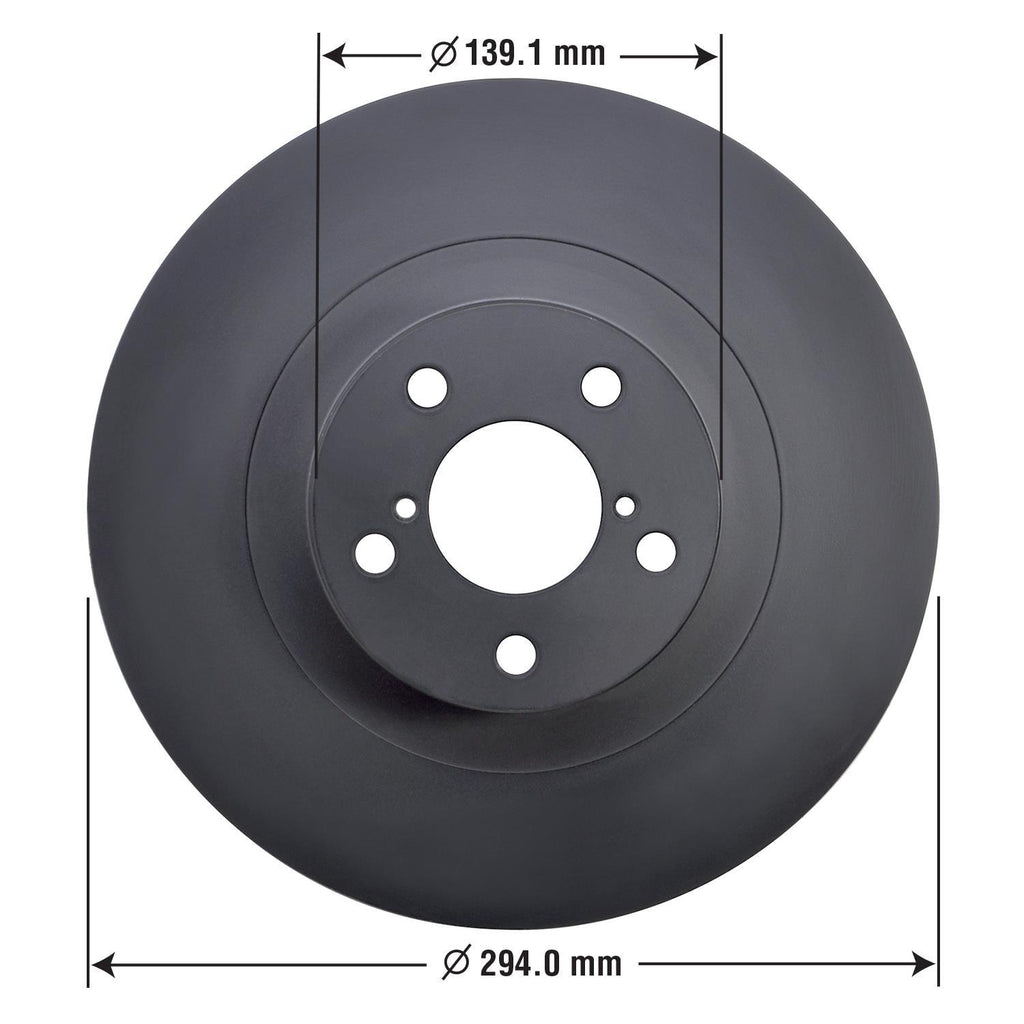 Gold Disc Brake Rotor 34203DG