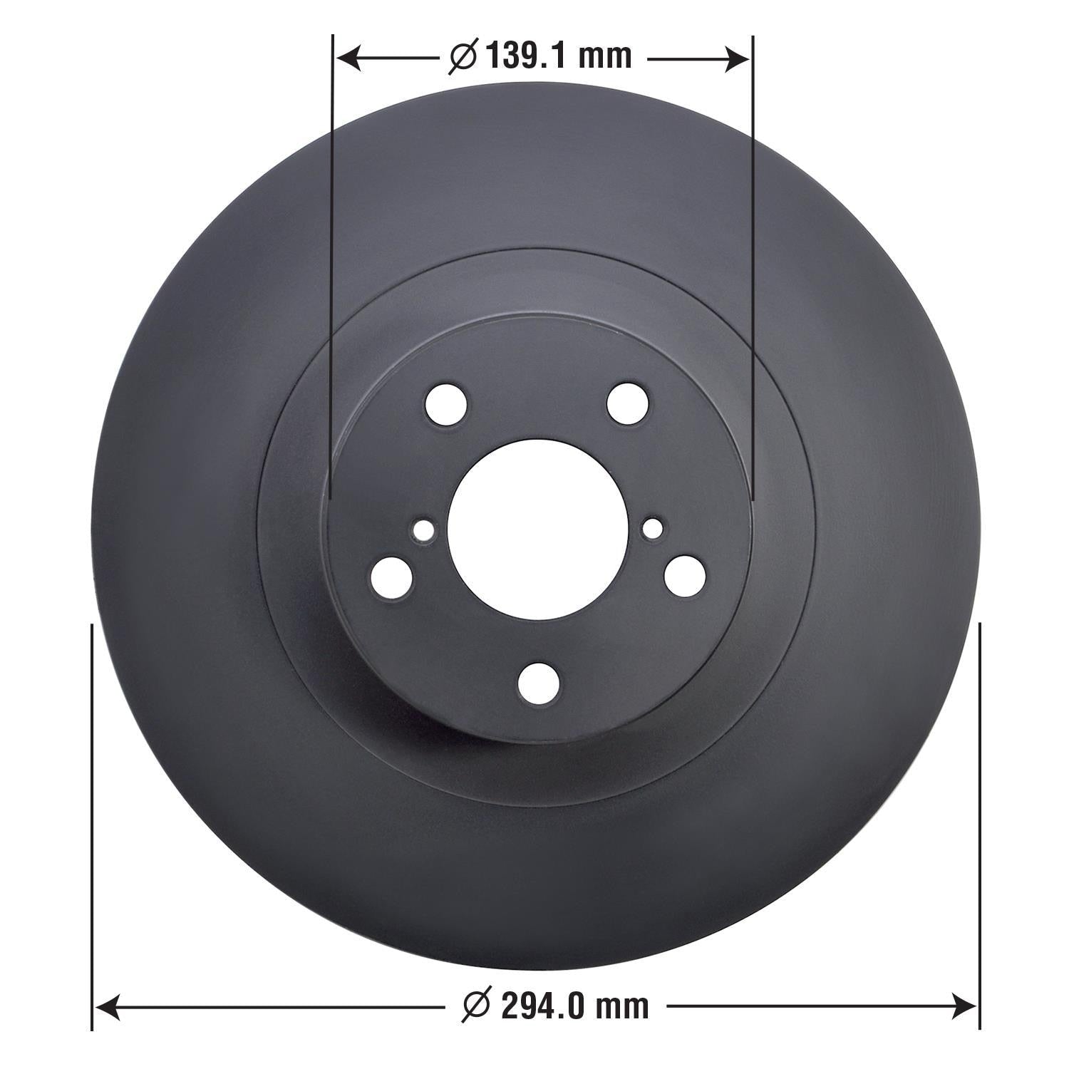 Gold Disc Brake Rotor 34203DG
