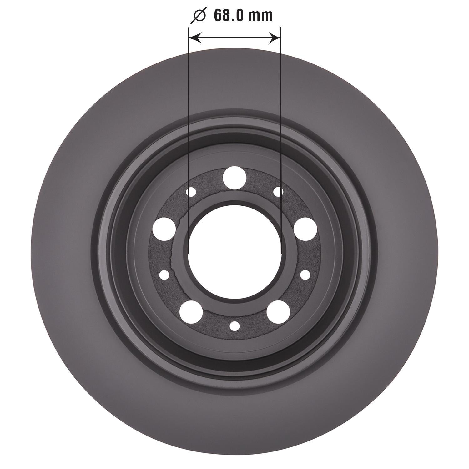 Gold Disc Brake Rotor 34206DG