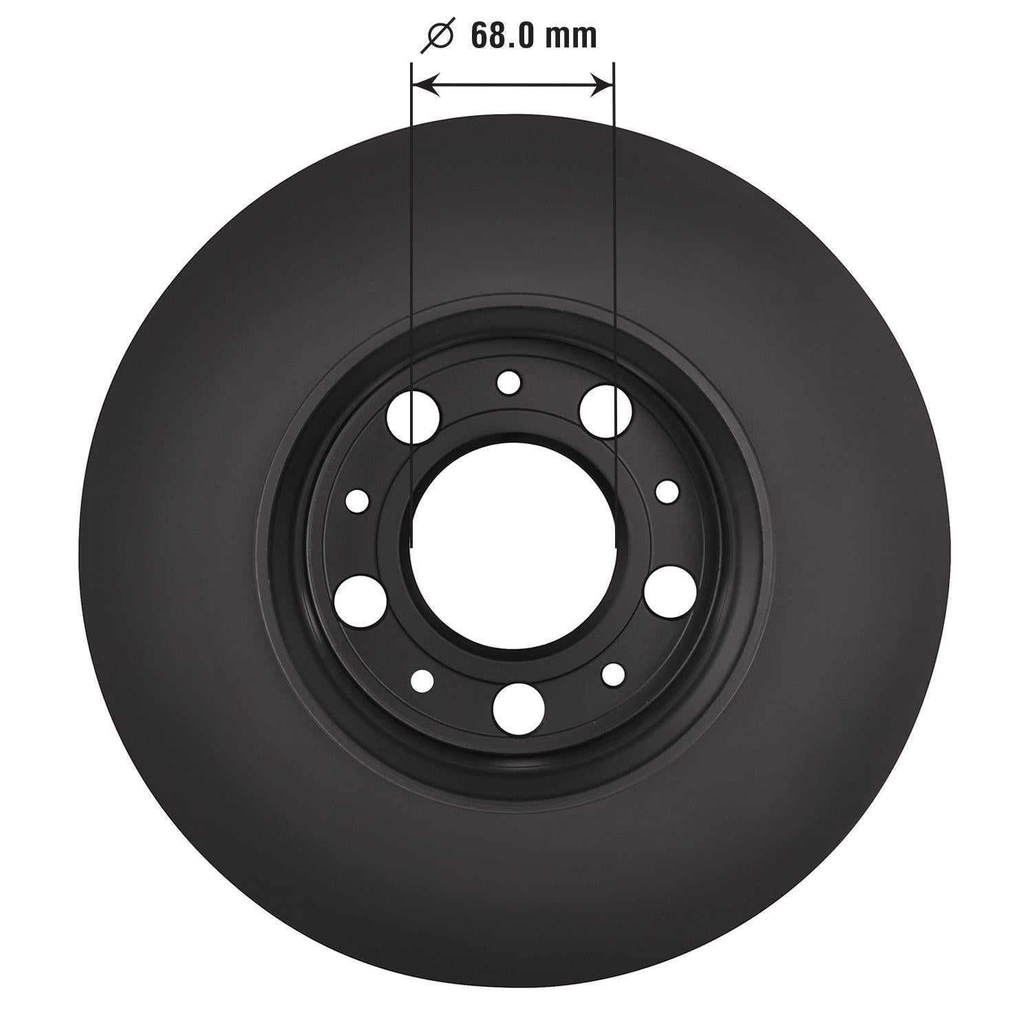 Gold Disc Brake Rotor 34207DG