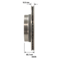 Disc Brake Rotor 34228