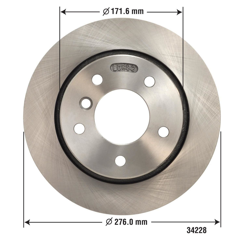 Disc Brake Rotor 34228