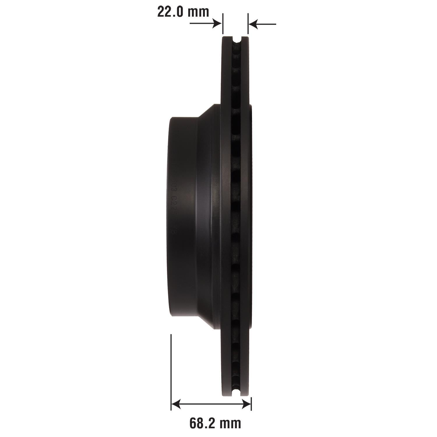 Gold Disc Brake Rotor 34247DG