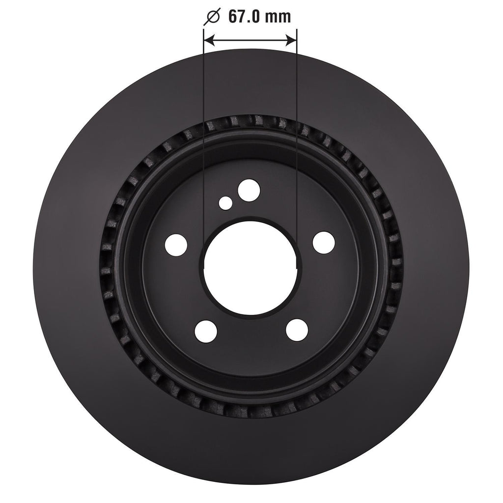 Gold Disc Brake Rotor 34247DG