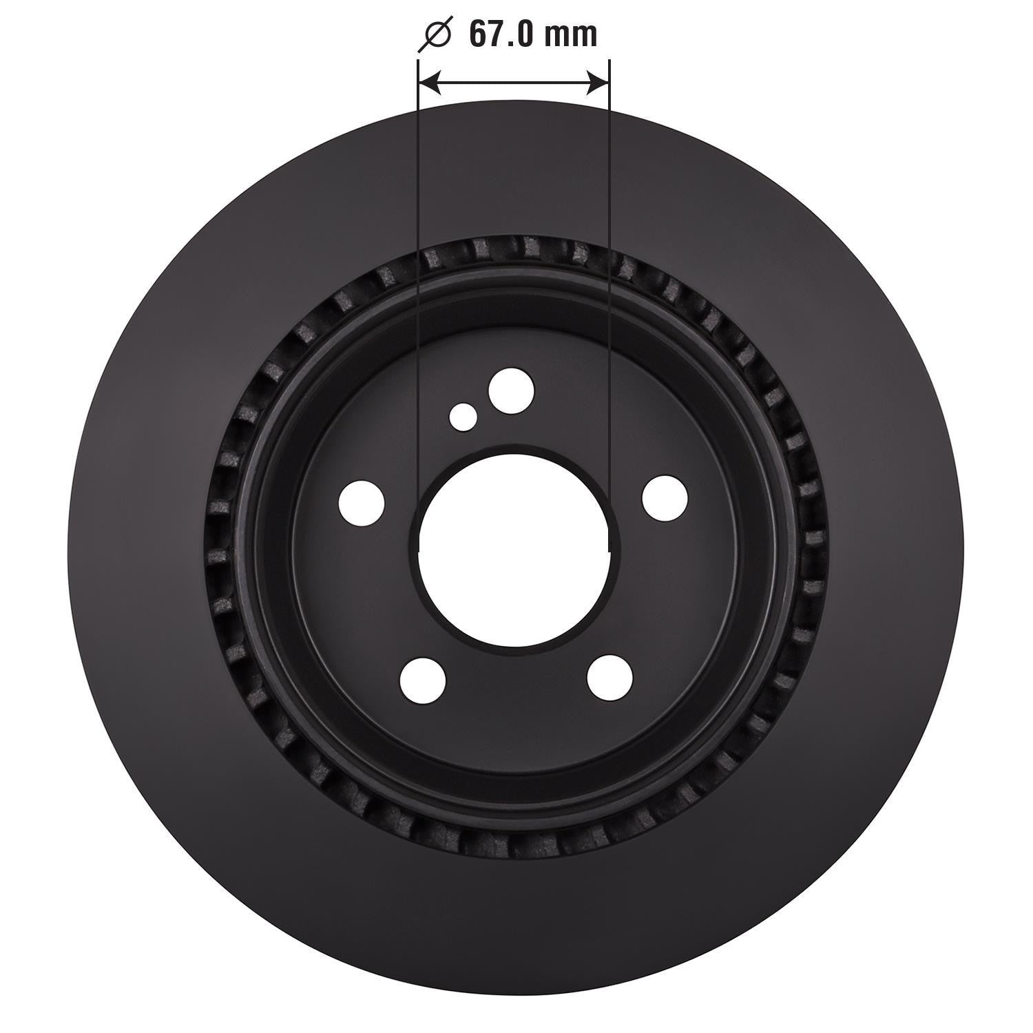 Gold Disc Brake Rotor 34247DG