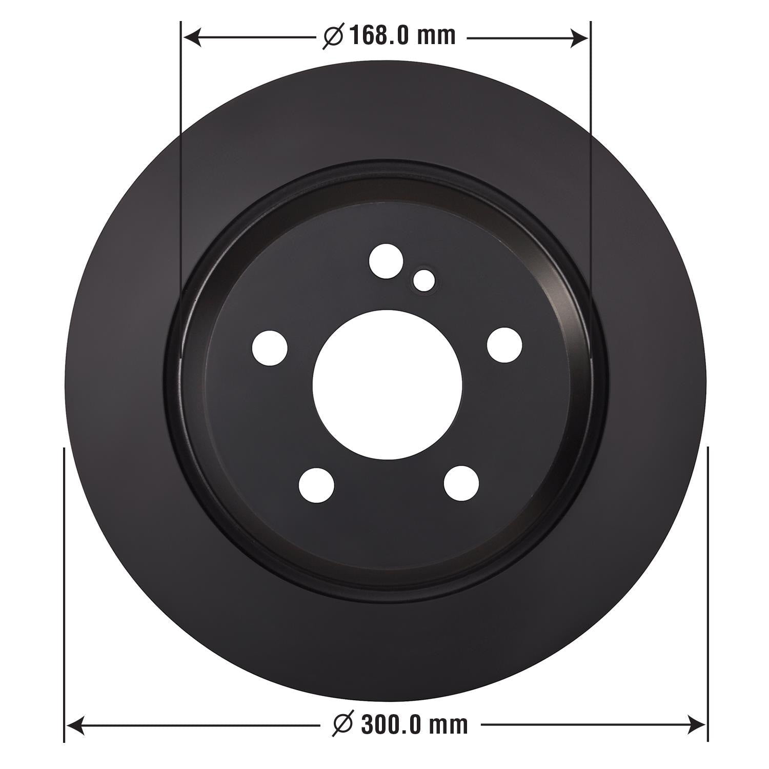 Gold Disc Brake Rotor 34247DG