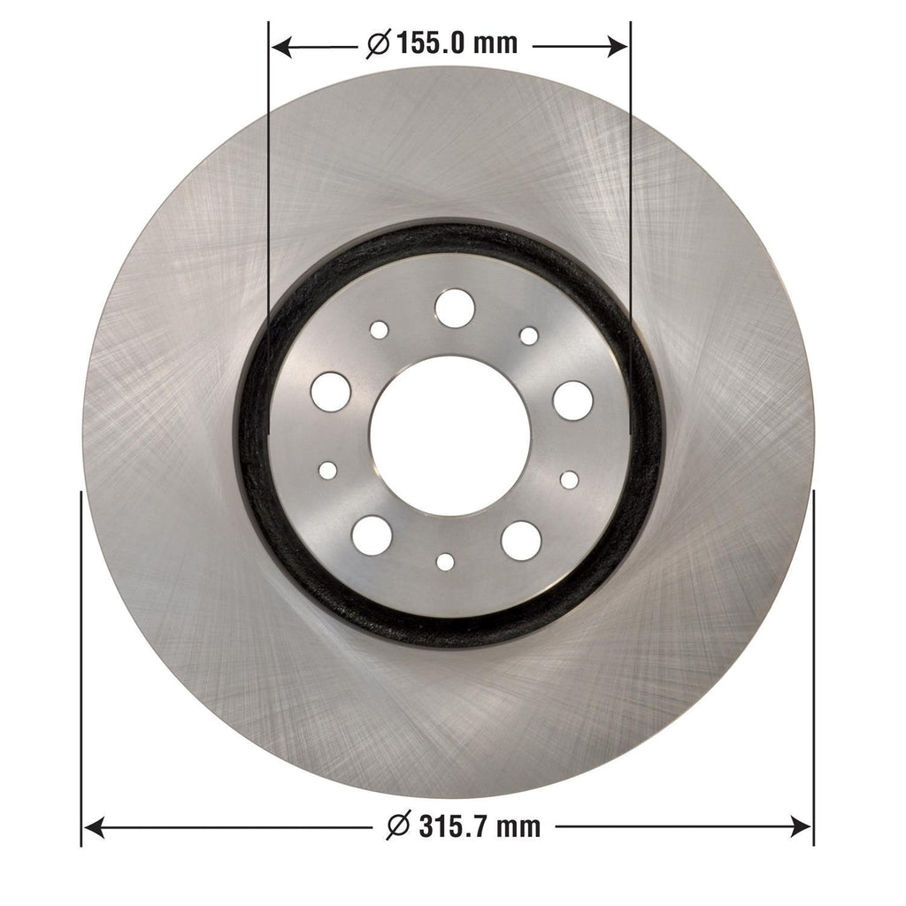 Disc Brake Rotor 34255