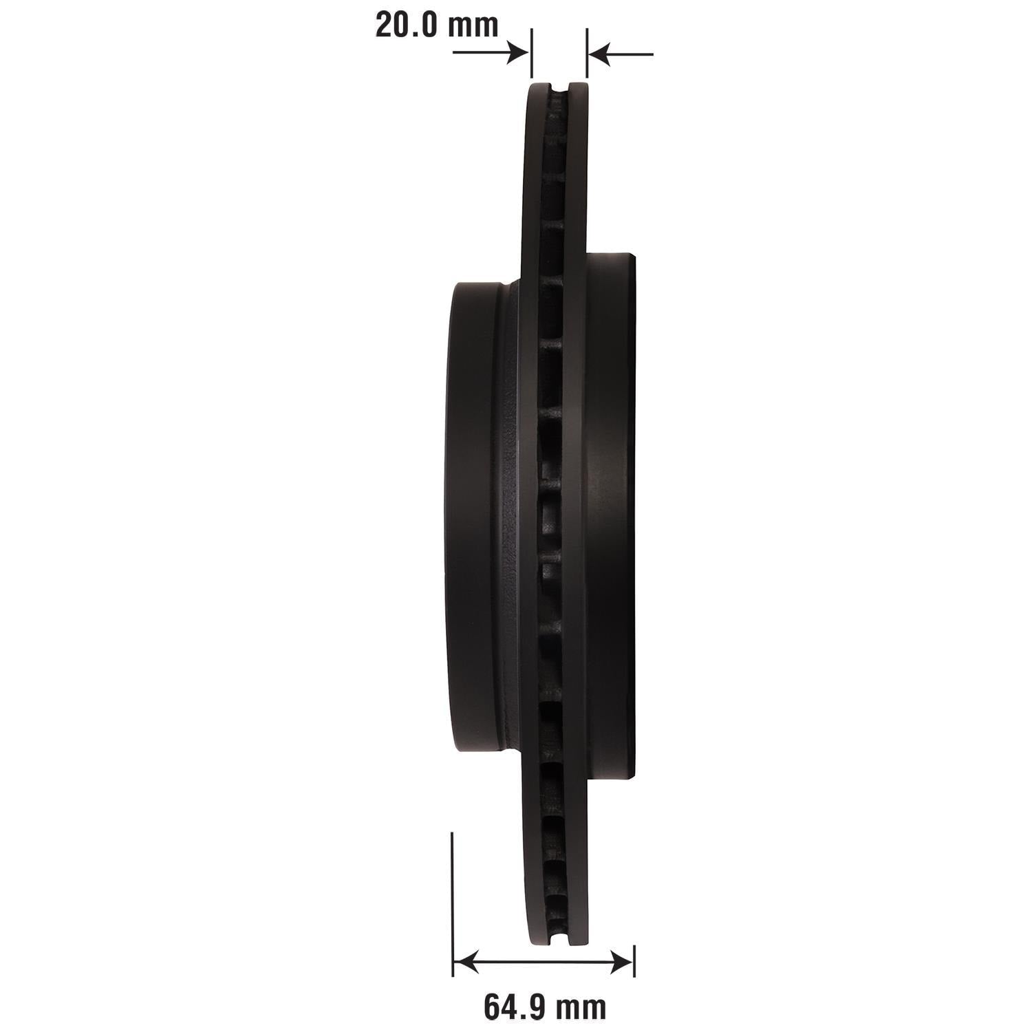 Gold Disc Brake Rotor 34256DG