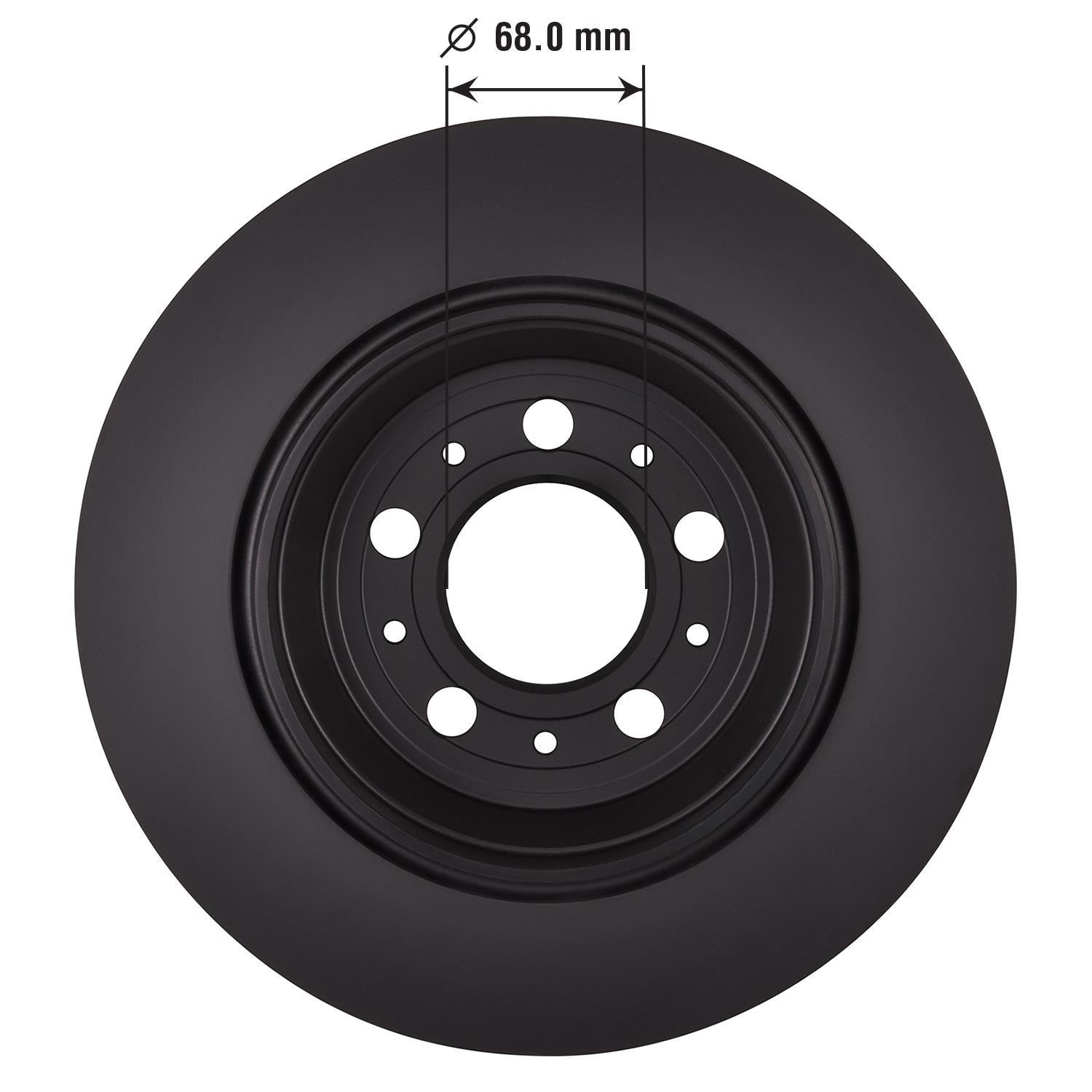 Gold Disc Brake Rotor 34256DG