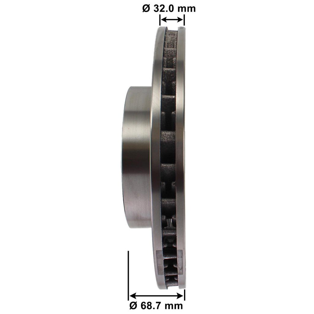 Disc Brake Rotor 34258