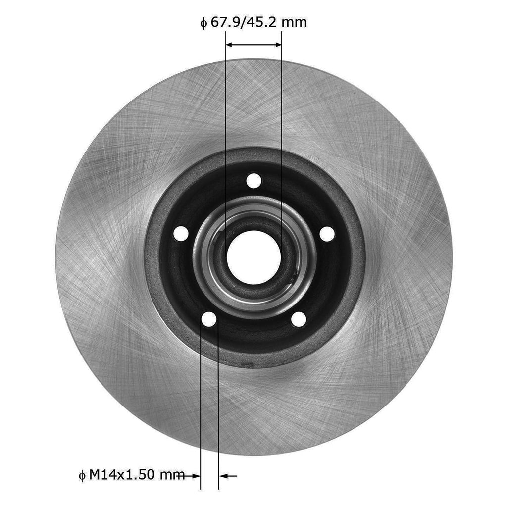 Disc Brake Rotor 3452