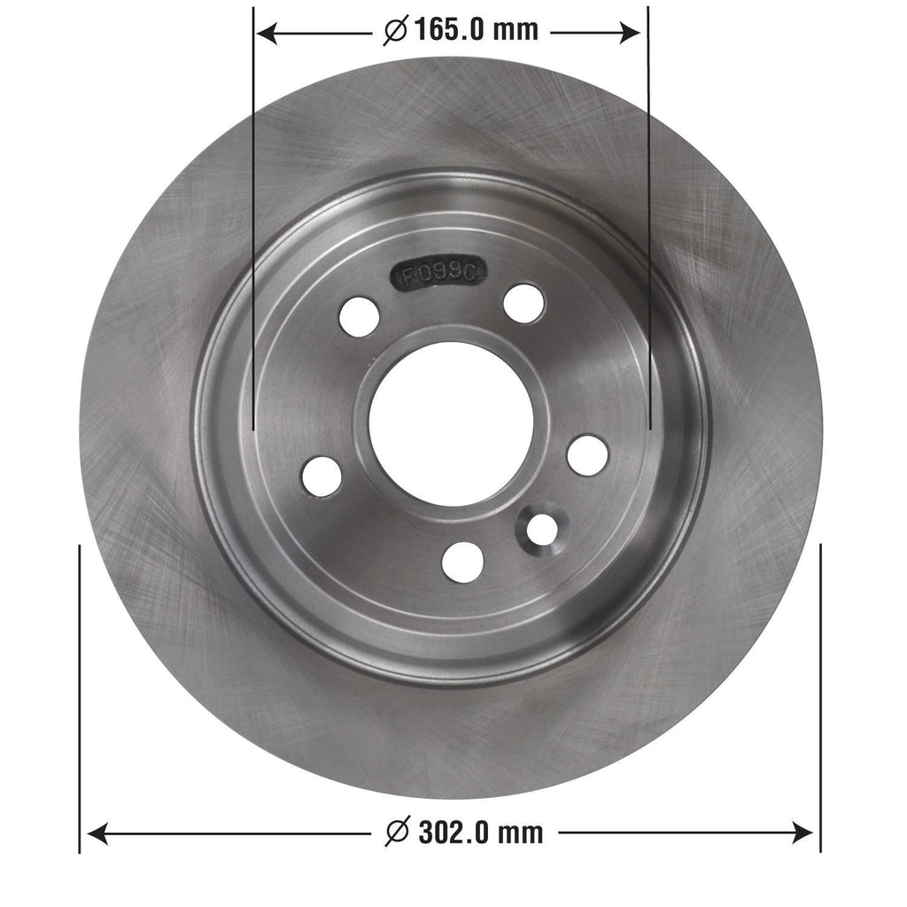 Disc Brake Rotor 34758