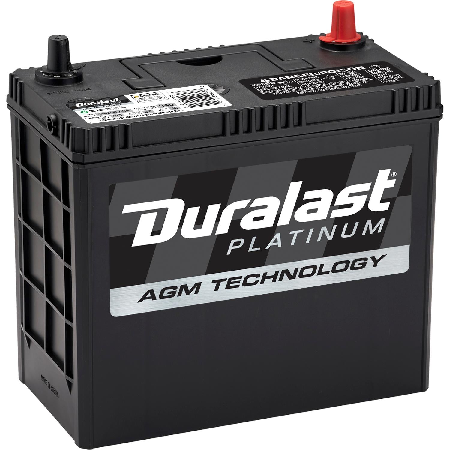 Platinum Group Size S34B20R Absorbed Glass Mat (AGM) Battery 34B20R-AGM