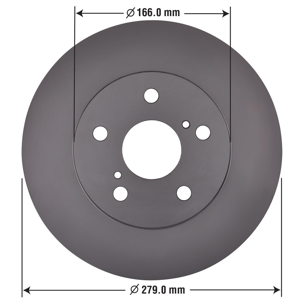 Gold Disc Brake Rotor 35290DG