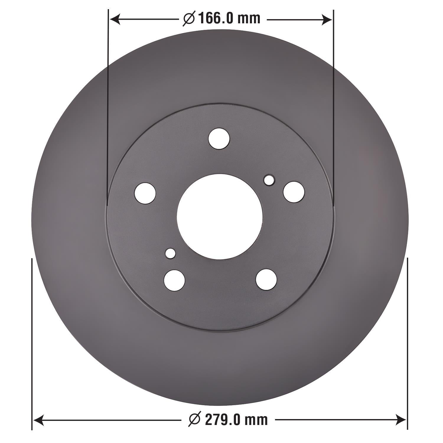 Gold Disc Brake Rotor 35290DG