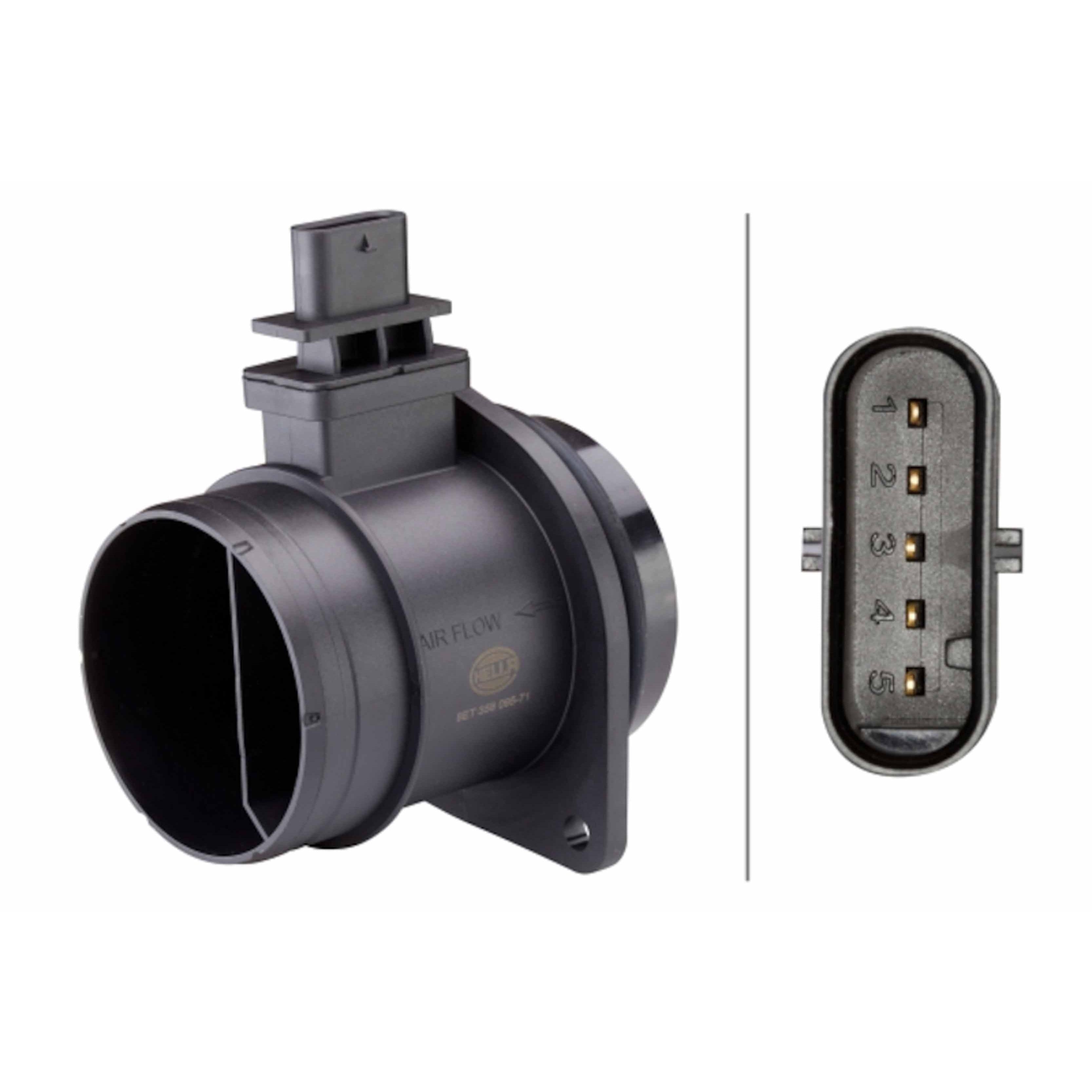 Hella Mass Air Flow Sensor 358095711