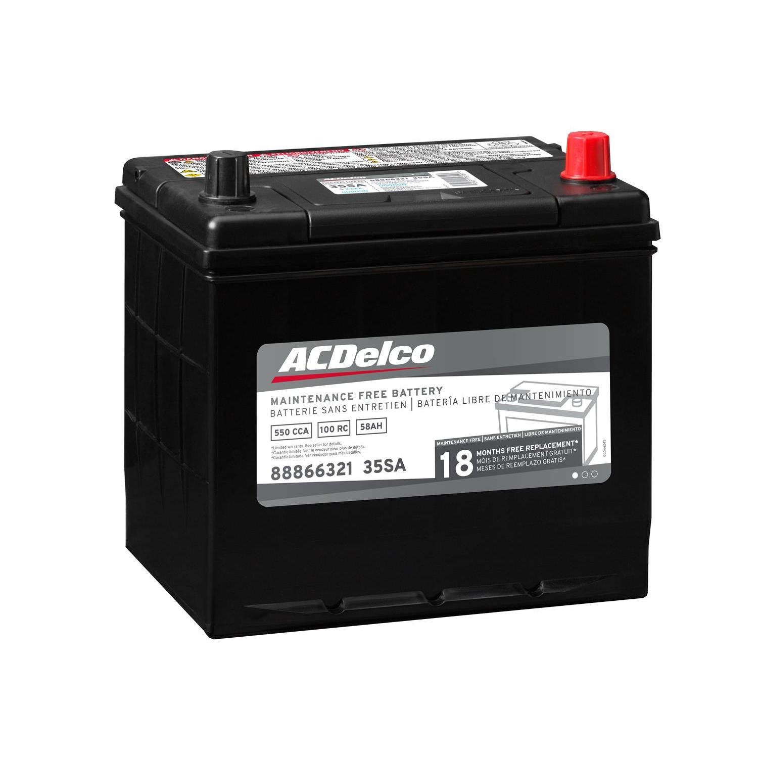 Silver Group Size 35S Battery 35SA