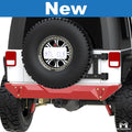 JK Wrangler Full Duty Rear Bumper, Crawler Edition