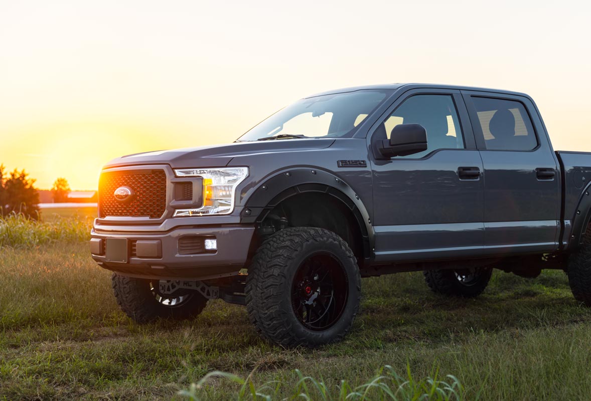 Defender Fender Flares | N1 Blue Jeans | Ford F-150 2WD/4WD (2015-2020)