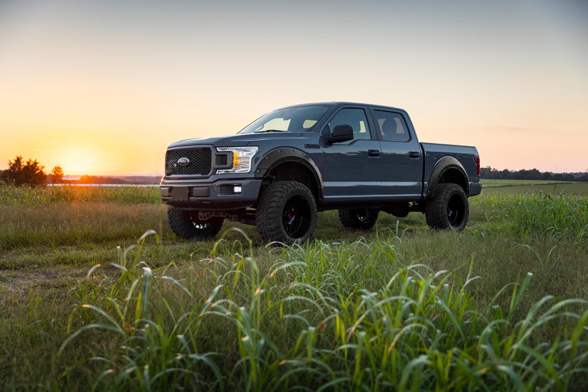 Defender Fender Flares | D1 Stone Gray | Ford F-150 2WD/4WD (2015-2020)
