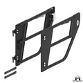 Aluminum Open Frame Tube Doors, JK, Rear, Pair