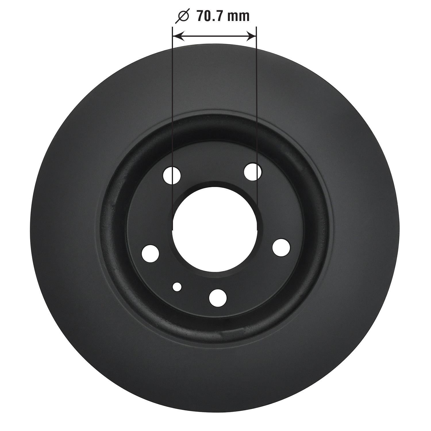 Gold Disc Brake Rotor 41117DG