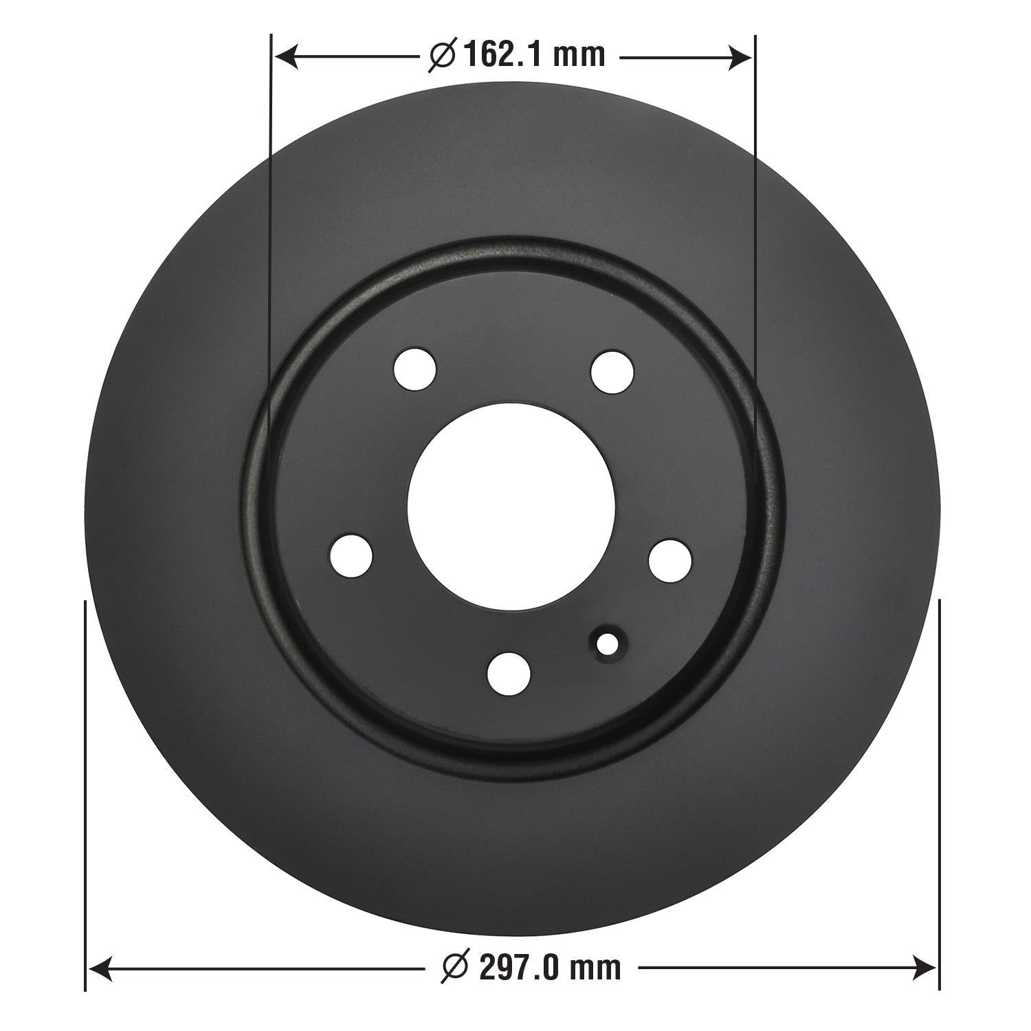 Gold Disc Brake Rotor 41117DG