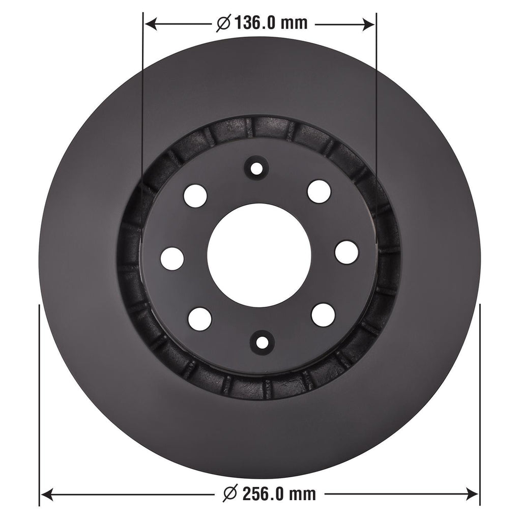 Gold Disc Brake Rotor 41127DG