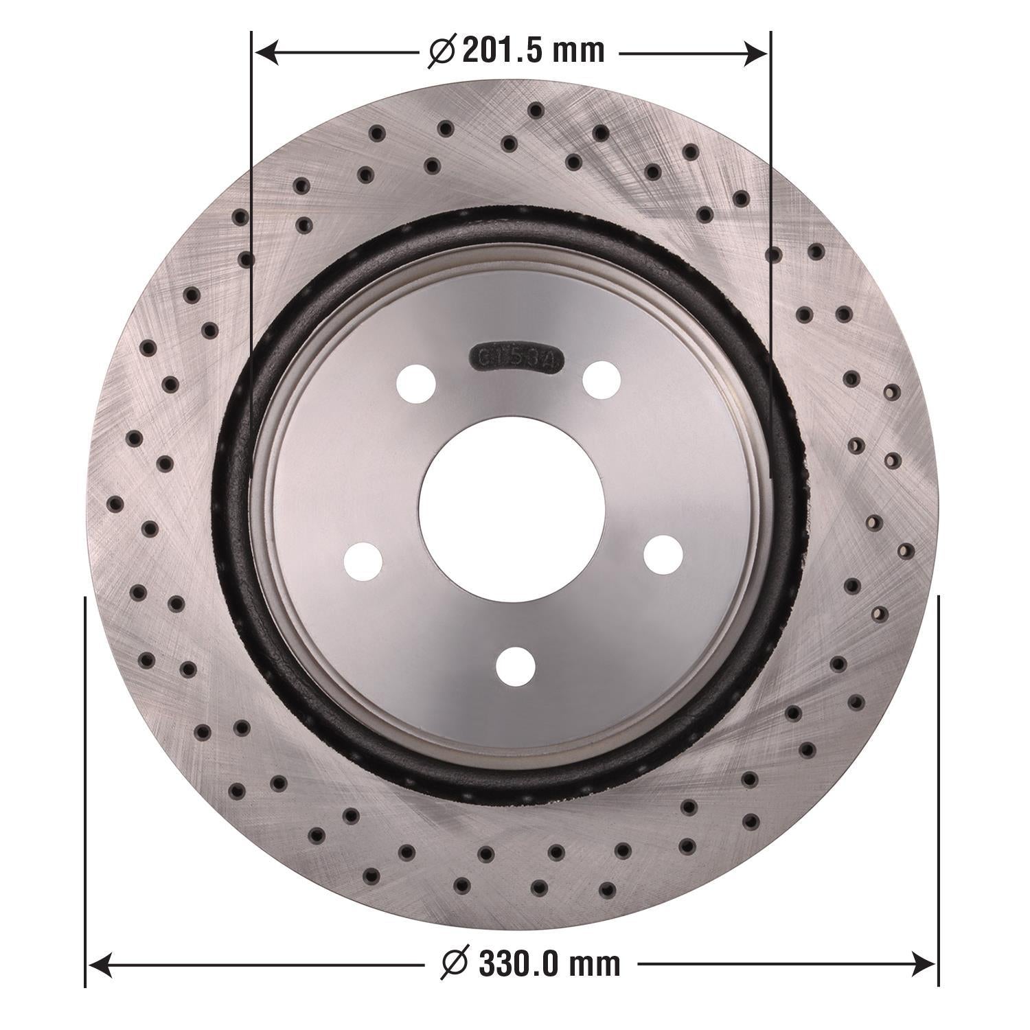 Disc Brake Rotor 41129