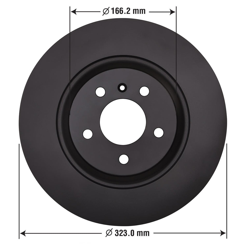 Gold Disc Brake Rotor 41217DG