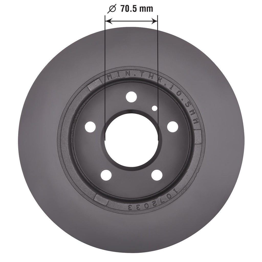 Gold Disc Brake Rotor 41219DG