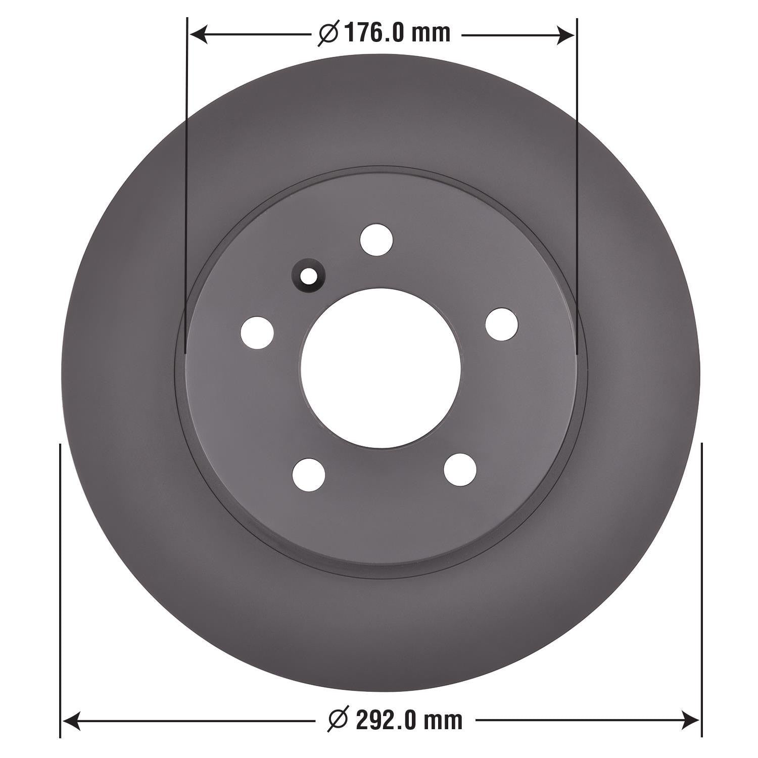 Gold Disc Brake Rotor 41219DG
