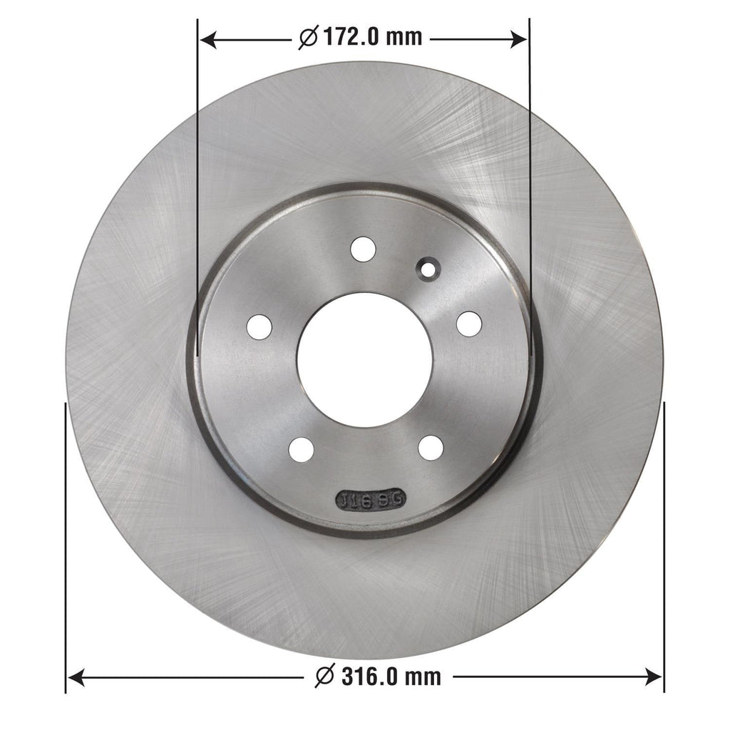 Disc Brake Rotor 41236