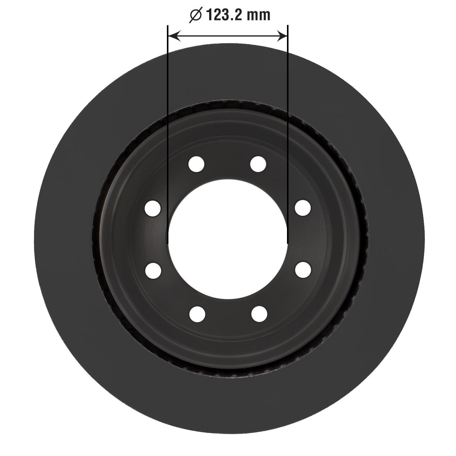 Gold Disc Brake Rotor 41245DG