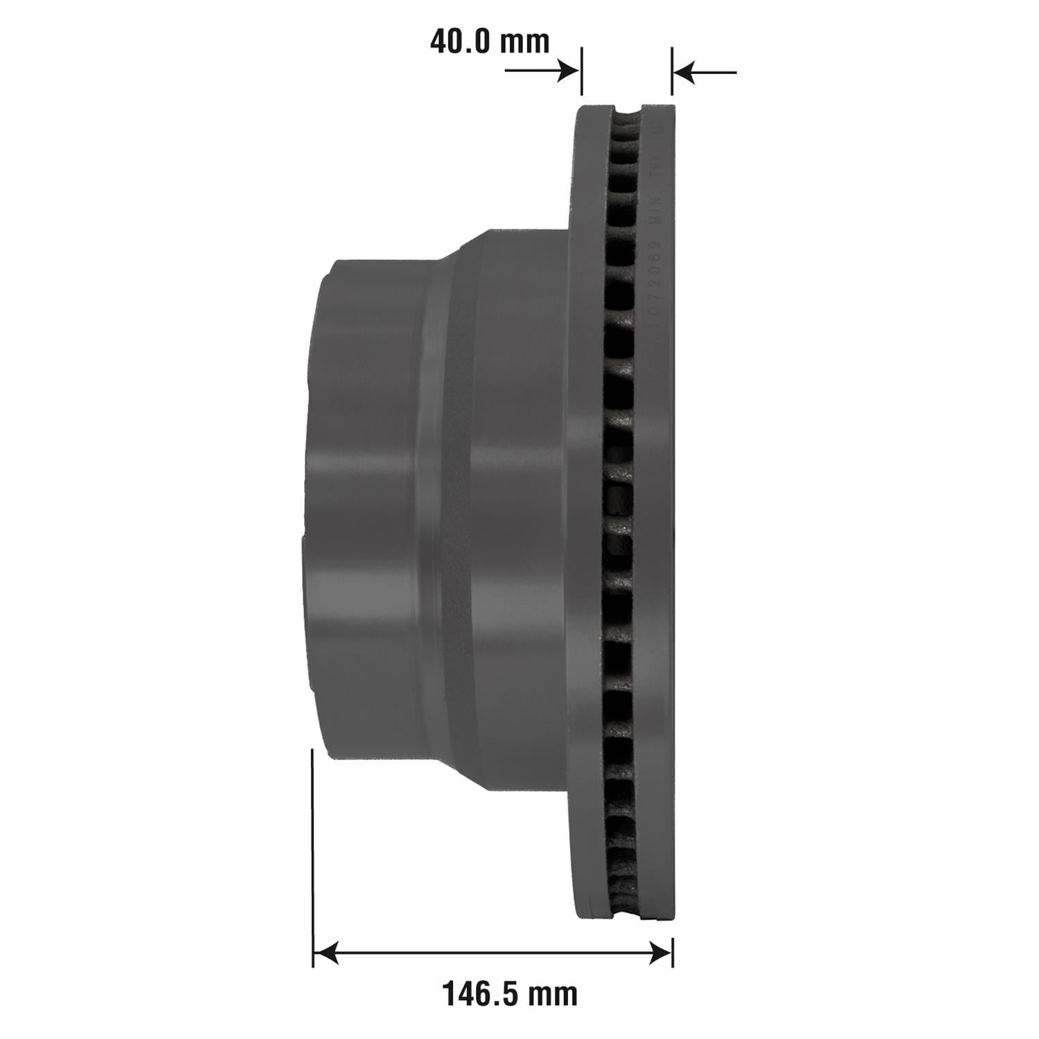 Severe Duty Disc Brake Rotor 41245SD