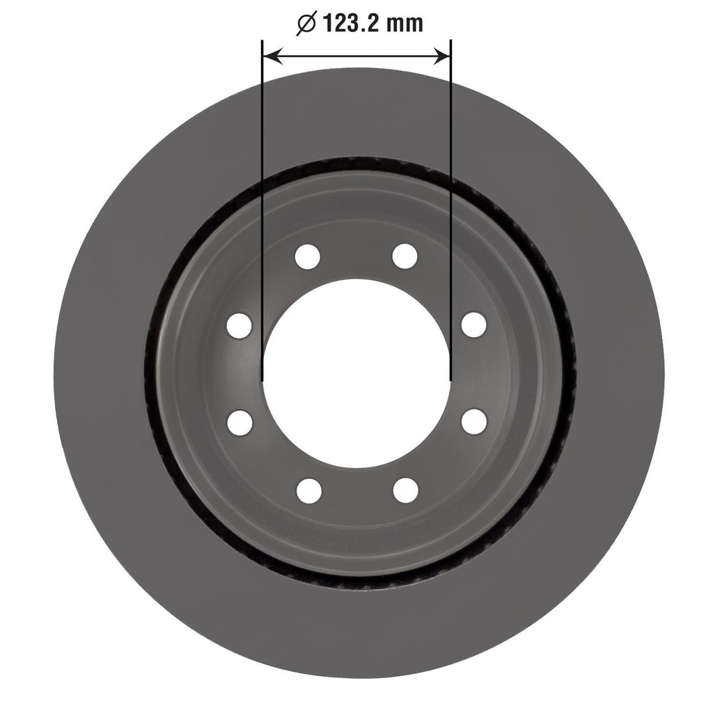 Severe Duty Disc Brake Rotor 41245SD