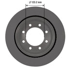 Severe Duty Disc Brake Rotor 41245SD