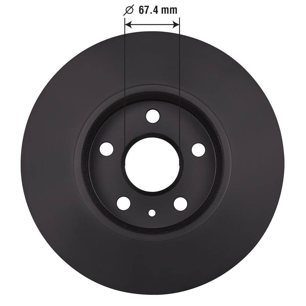 Gold Disc Brake Rotor 41247DG