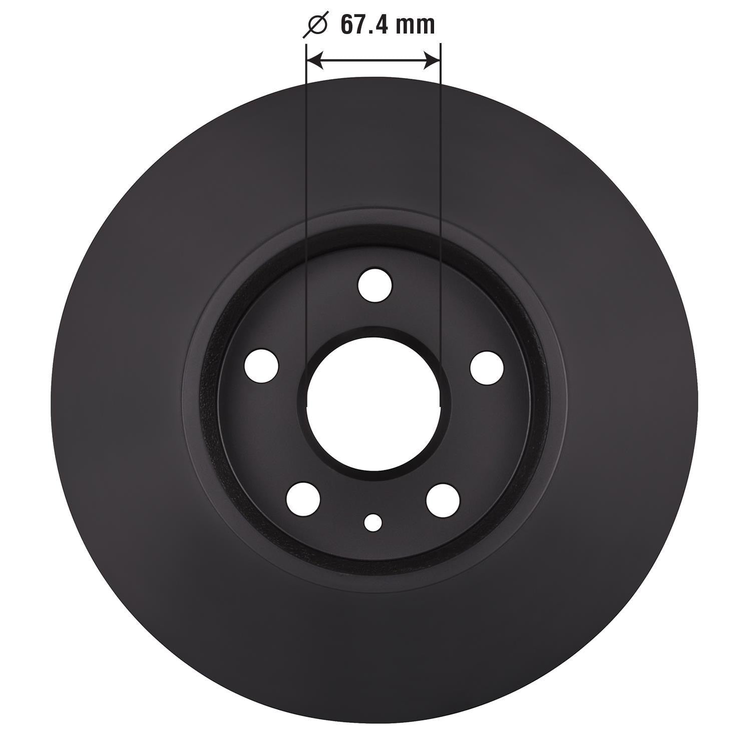 Gold Disc Brake Rotor 41247DG