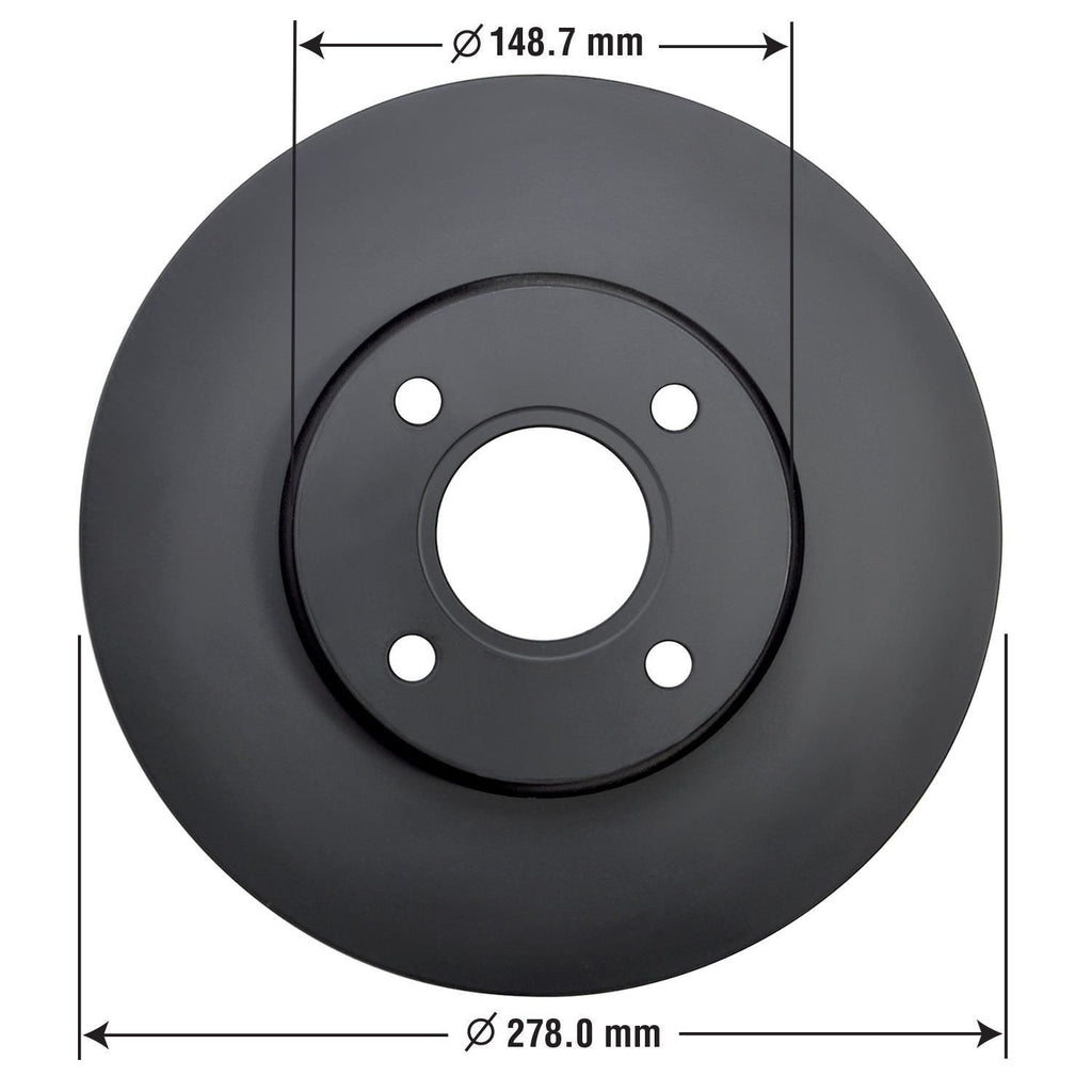 Gold Disc Brake Rotor 42135DG