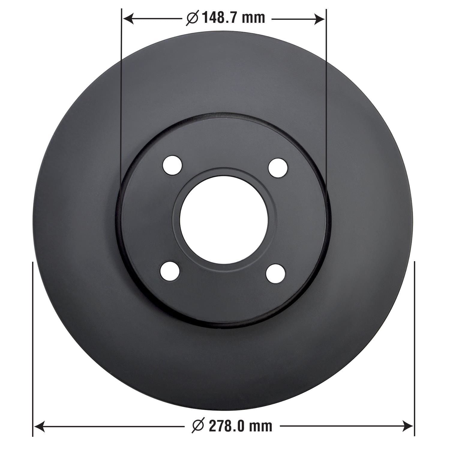 Gold Disc Brake Rotor 42135DG