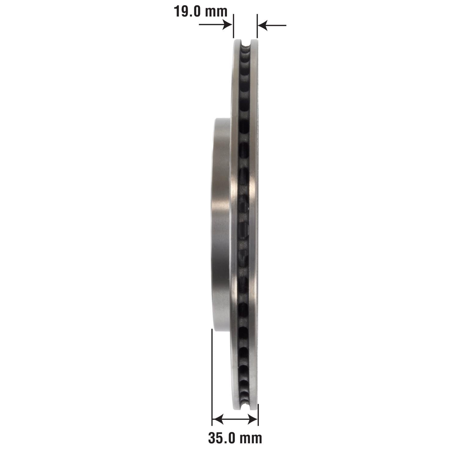 Gold Disc Brake Rotor 42136