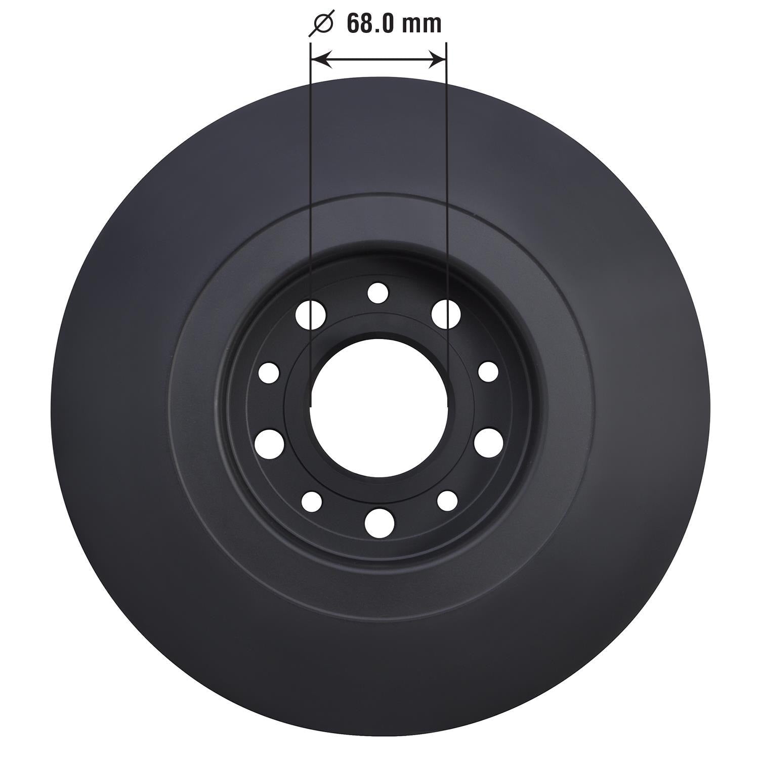 Gold Disc Brake Rotor 42145DG