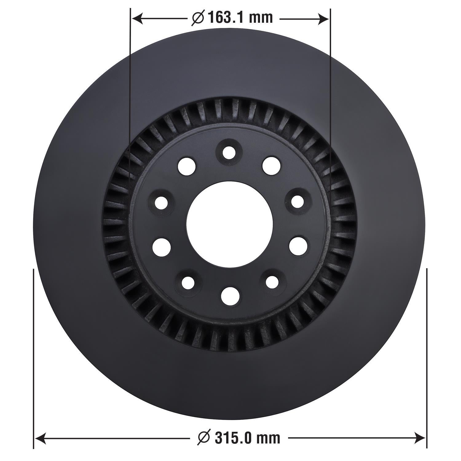 Gold Disc Brake Rotor 42145DG