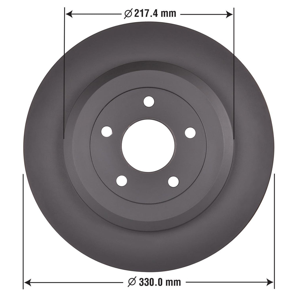 Gold Disc Brake Rotor 42146DG