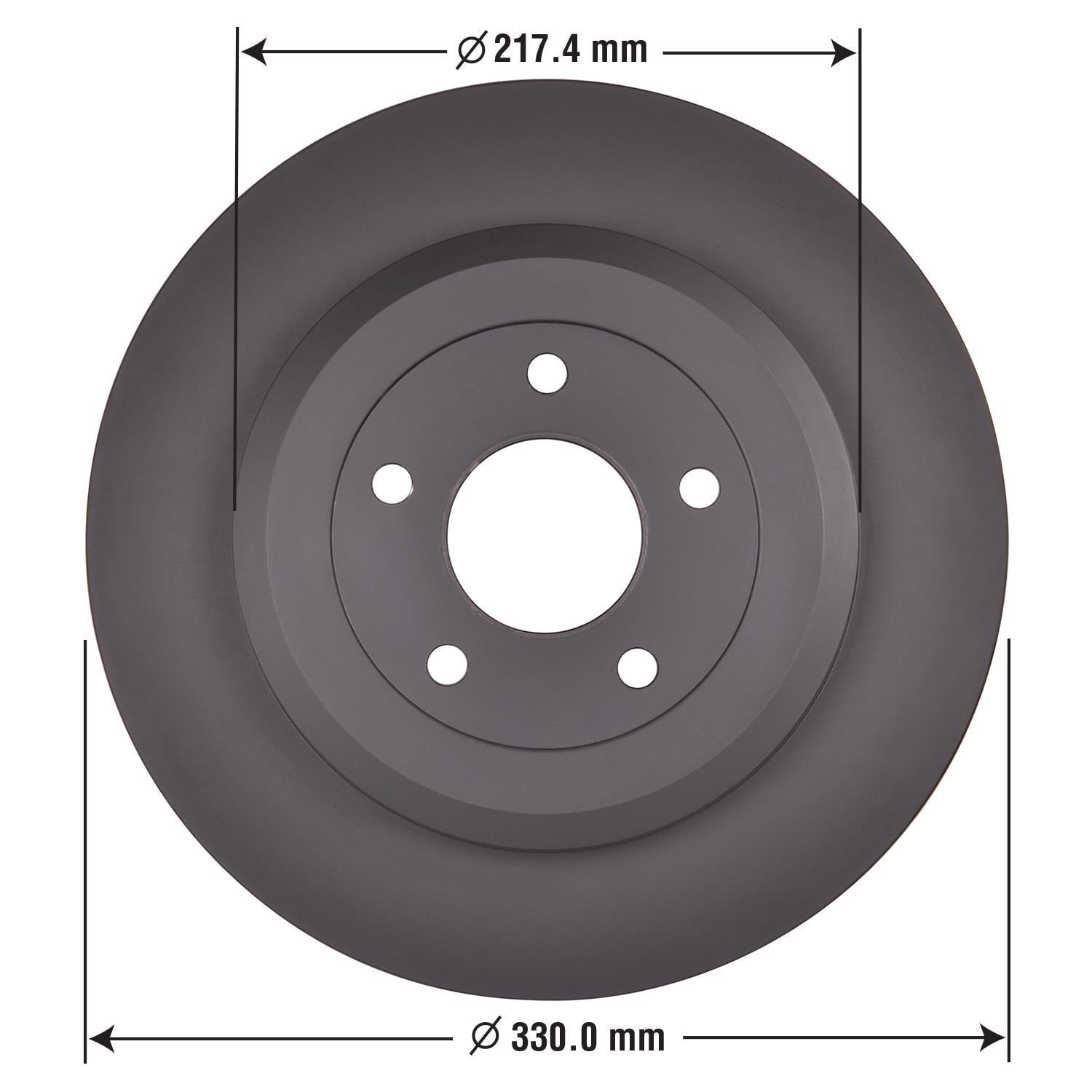 Gold Disc Brake Rotor 42146DG
