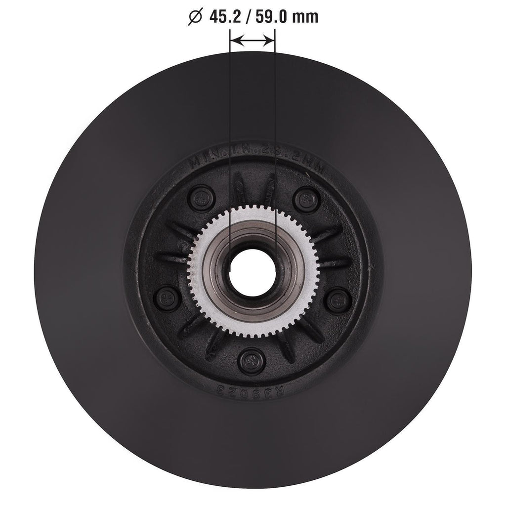 Gold Disc Brake Rotor and Hub Assembly 42148DG