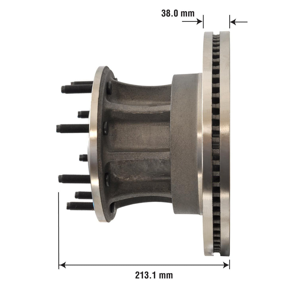 Disc Brake Rotor and Hub Assembly 42247