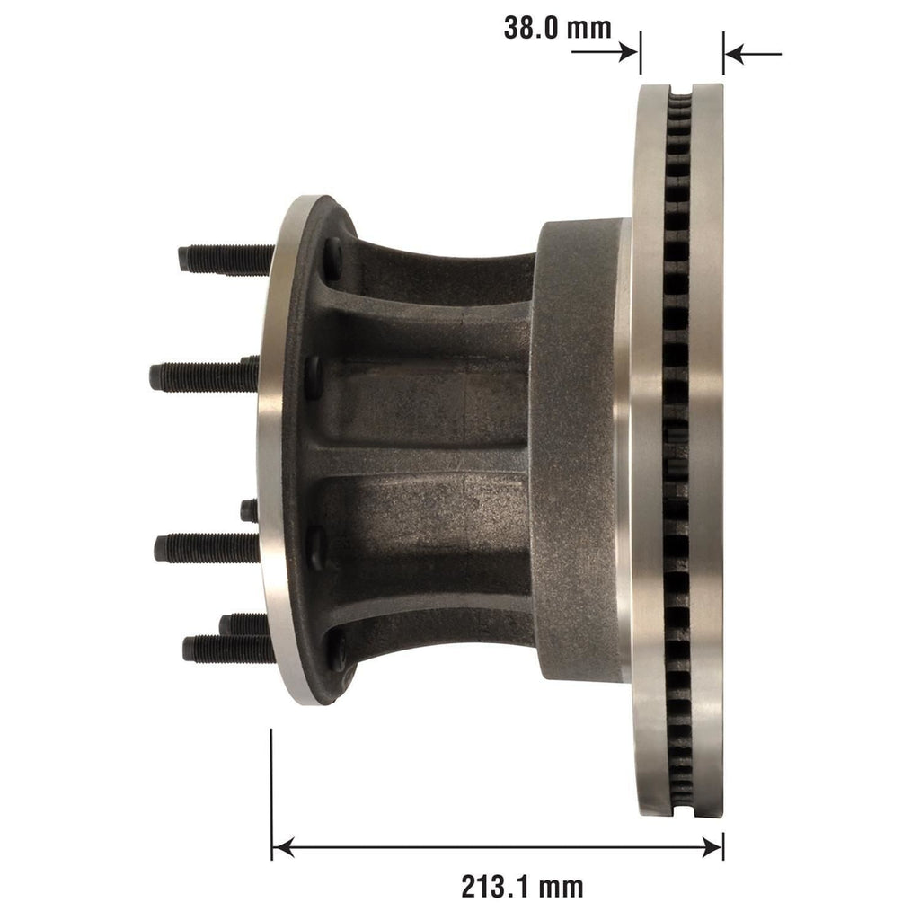 Disc Brake Rotor and Hub Assembly 42258